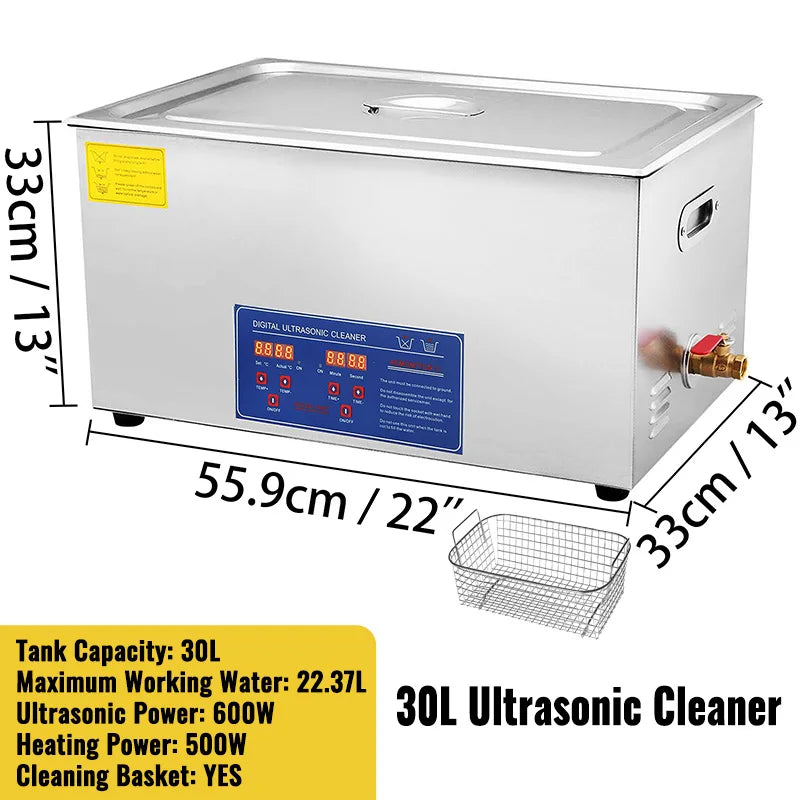 SucceBuy Ultrasonic Cleaner Portable Home Dishwashing Appliance