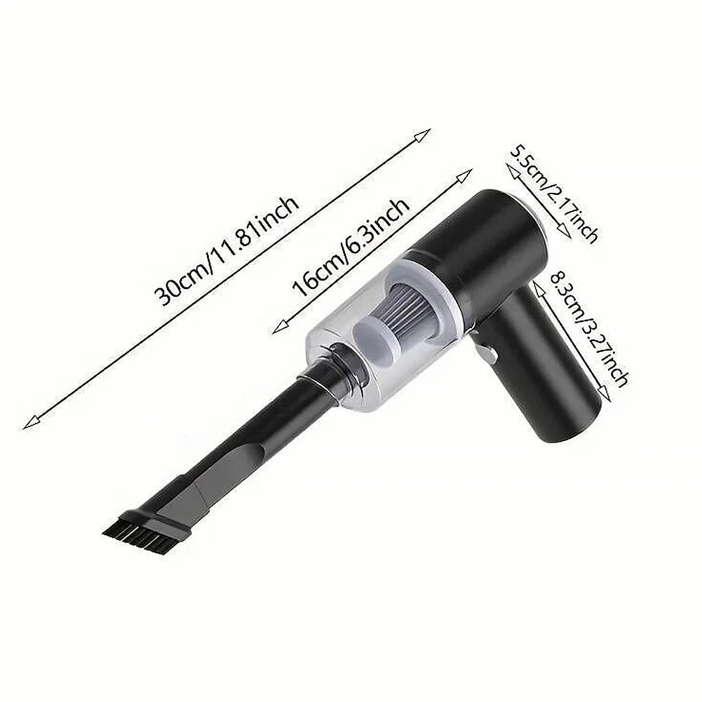 6000Pa Mini Portable Cleaner Dual Use Cordless Handheld Vacuum Cleaner 120W Powerful Portable Cleaning Machine for Car Household