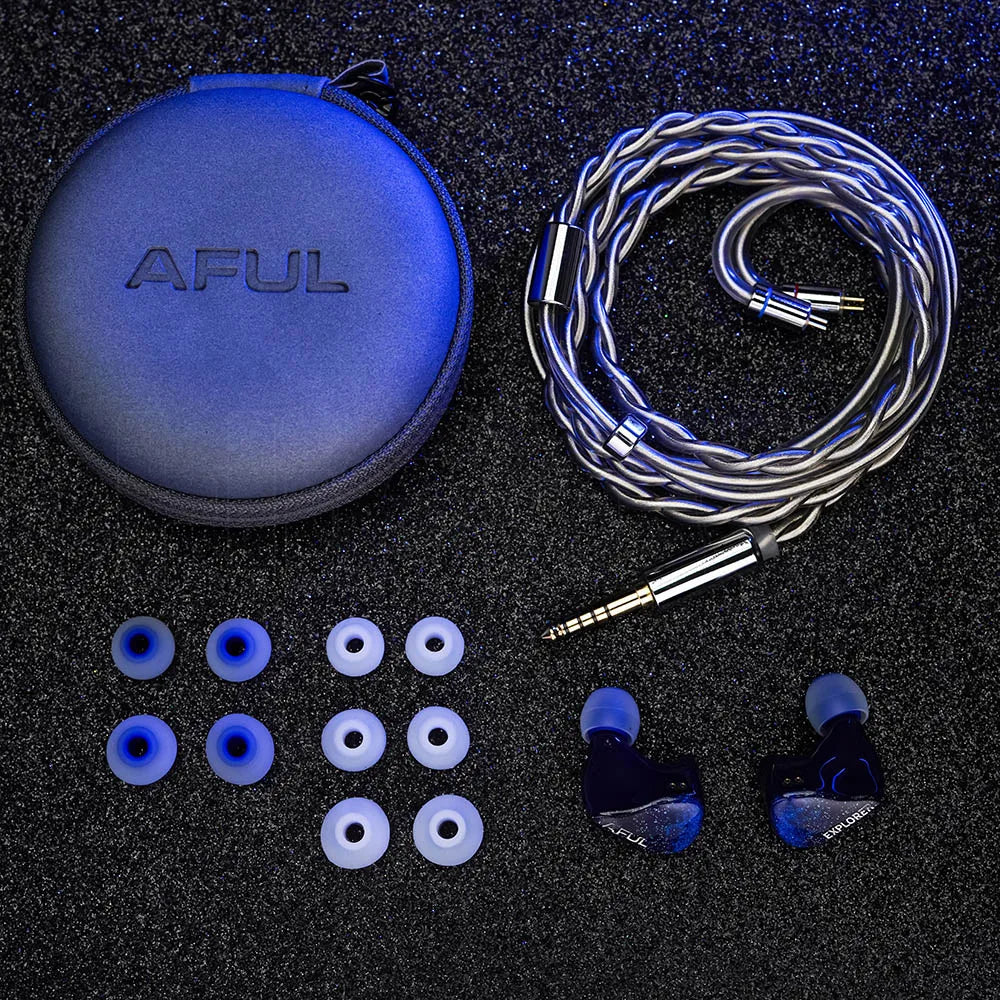 AFUL Explorer Wired Hybrid Earphones In Ear Monitors