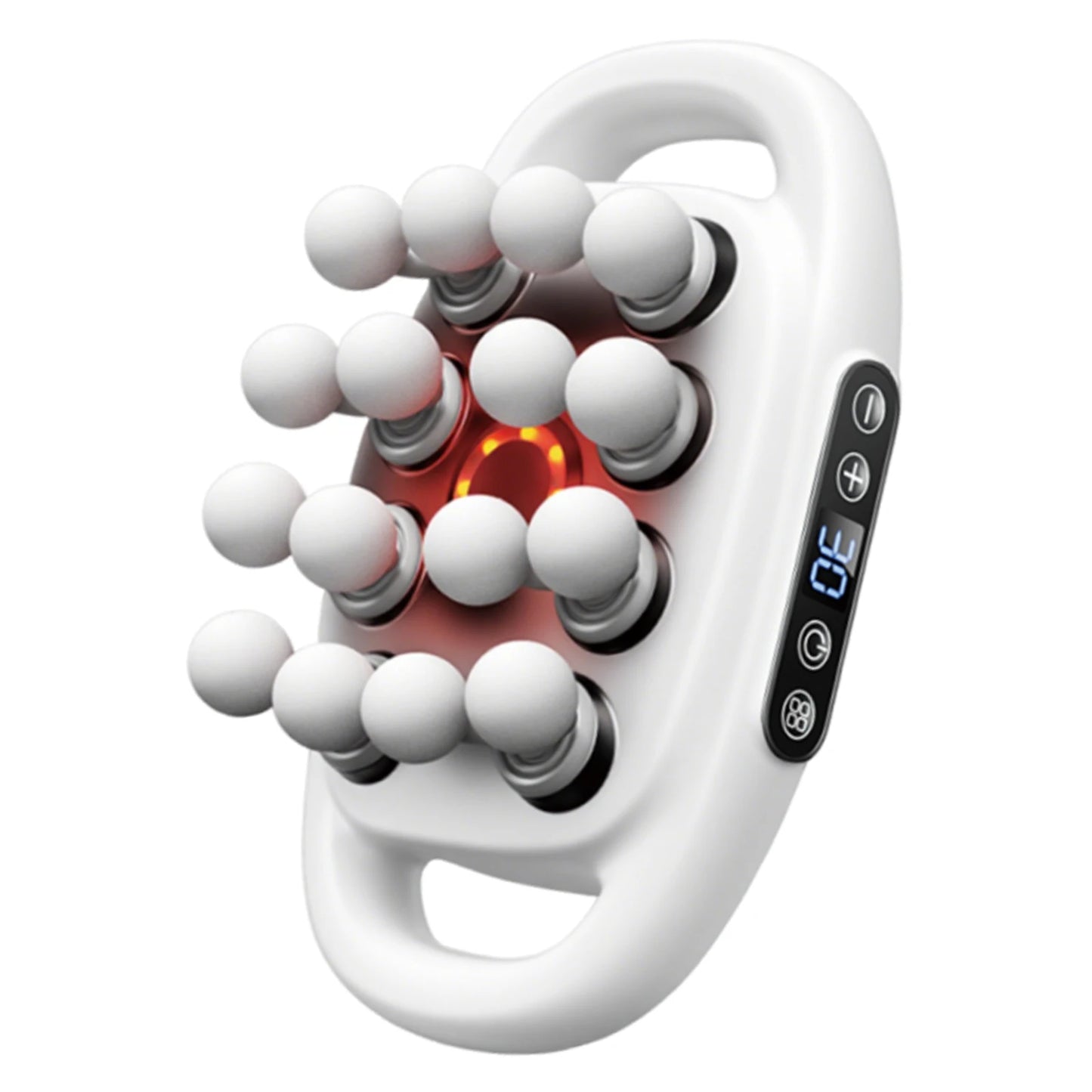 8/16 Head Deep Tissue Massage Gun with 30 Intensities Full Body Electric Muscle Massager for Back Shoulders Legs Ache Relie