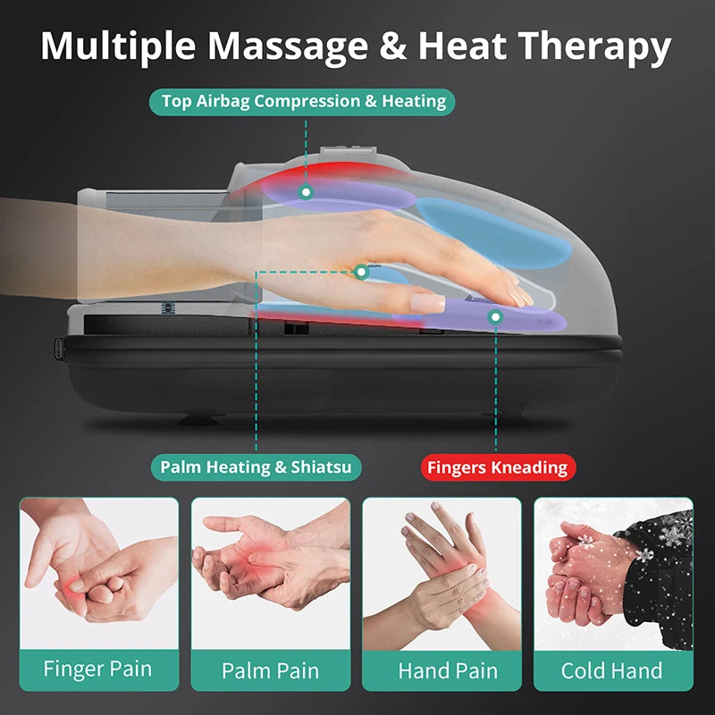 Medcursor Wireless Hand Massager With Air Compression Palm Acupoint