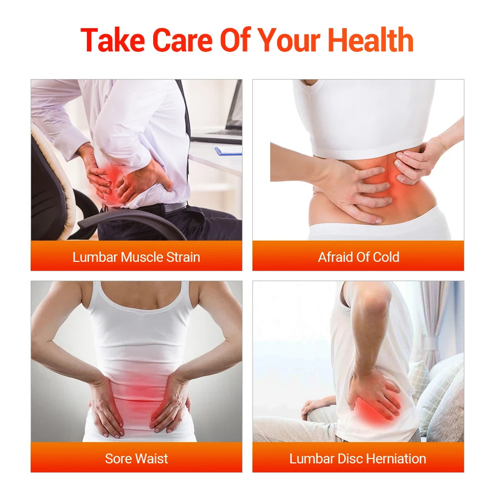 Adjustable Waist Tourmaline Self Heating Magnetic Therapy Back Waist Support 2026 Lumbar Brace Massage Band Health Care medical