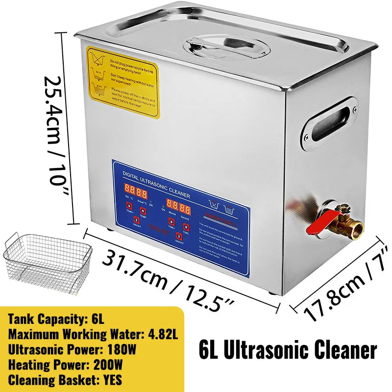 SucceBuy Ultrasonic Cleaner Portable Home Dishwashing Appliance