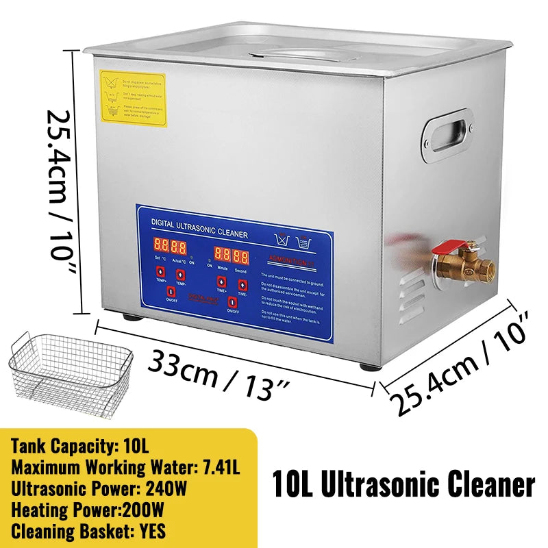 SucceBuy Ultrasonic Cleaner Portable Home Dishwashing Appliance