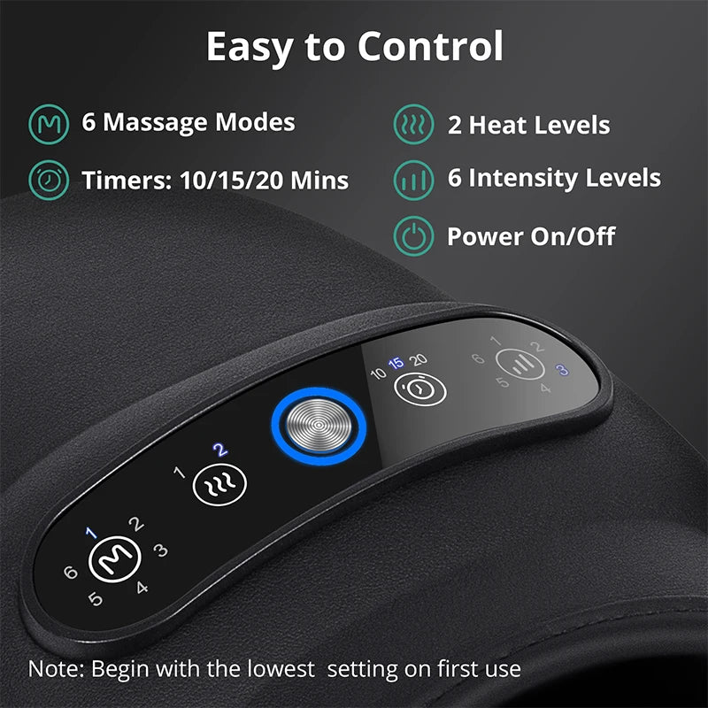 Medcursor Wireless Hand Massager With Air Compression Palm Acupoint