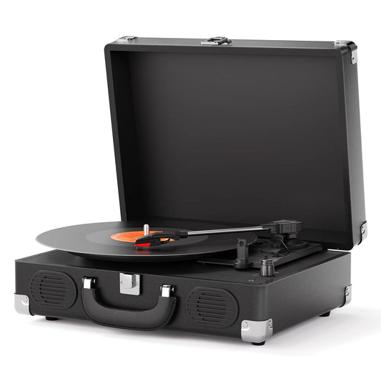 Maio S100 belt-driven Vintage gramophone device, vinyl record, turntable , high-fidelity stereo, built-in speaker, 3-speed