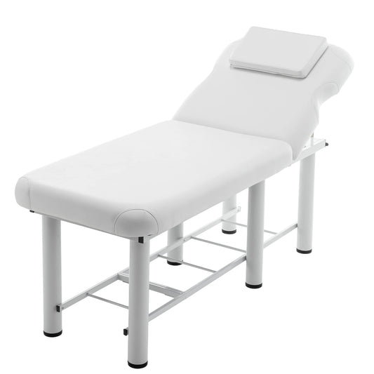 LZBEITEM Professioanl Massage Table, Backrest Adjustable, Removable Headrest, Bottom Shelf Storage, Memory Foam Layer Salon Bed