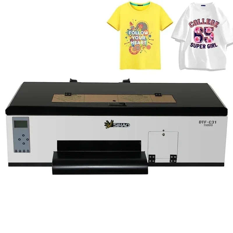 Sihao A3 DTF Printer TX800/XP600 Impresora DTF Printers T-shirt Printing Machine For Hoodie Bags T-Shirt Shoes All Fabric