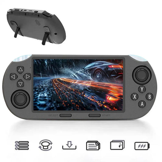 WUDS SF3000 Retro Handheld Game Controller With 64GB Bit High-Performance Processor, 4.5-Inch HD Screen,Long battery life