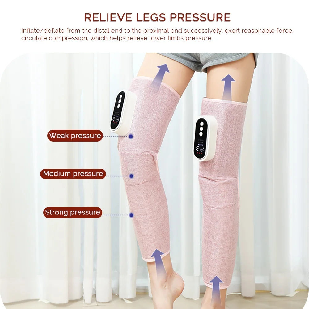 Foreverlily Leg Knee Massager 3 In 1 Vibration Air Pressure