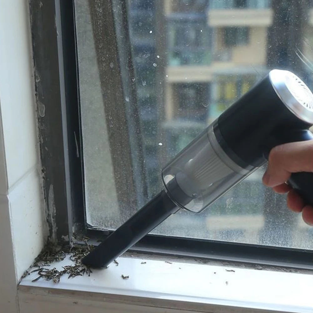 6000Pa Mini Portable Cleaner Dual Use Cordless Handheld Vacuum Cleaner 120W Powerful Portable Cleaning Machine for Car Household