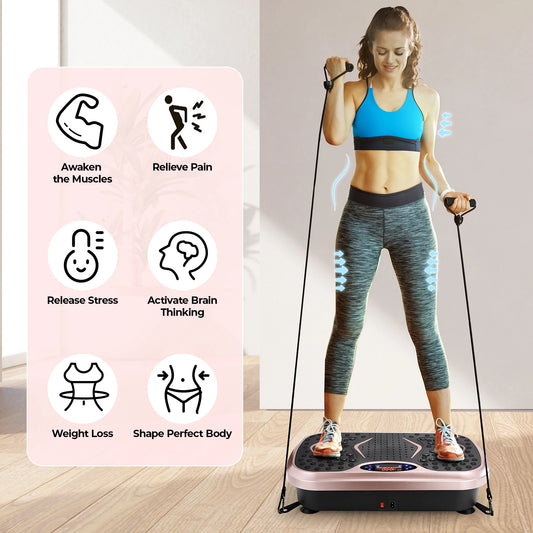 General Use Vibration Plate Exercise Machine For Whole Body Workout