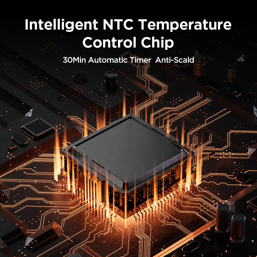 Agdoad Electric Heating Wrist Massager With Levels And Vibration