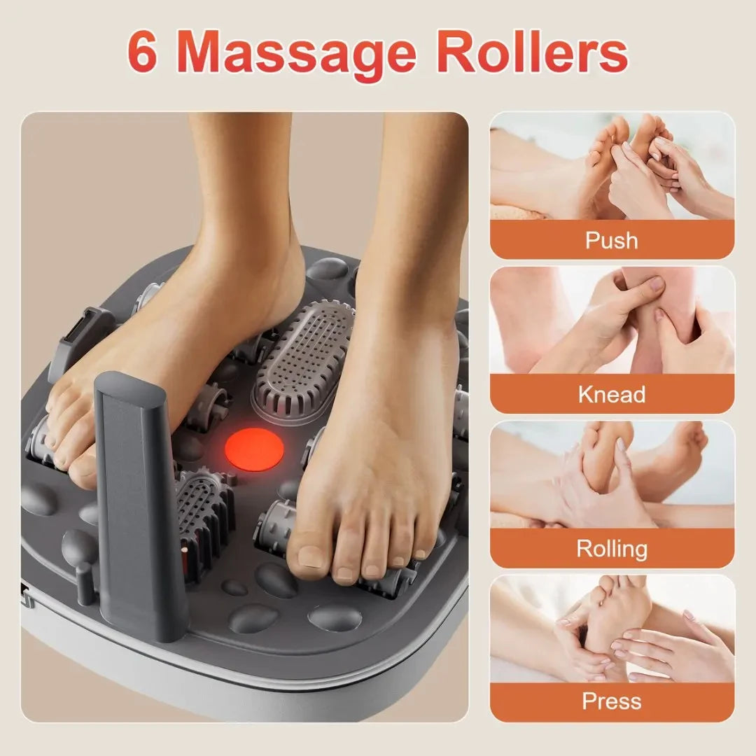 Smart Folding Foot Spa With Auto Heating And Deep Soaking