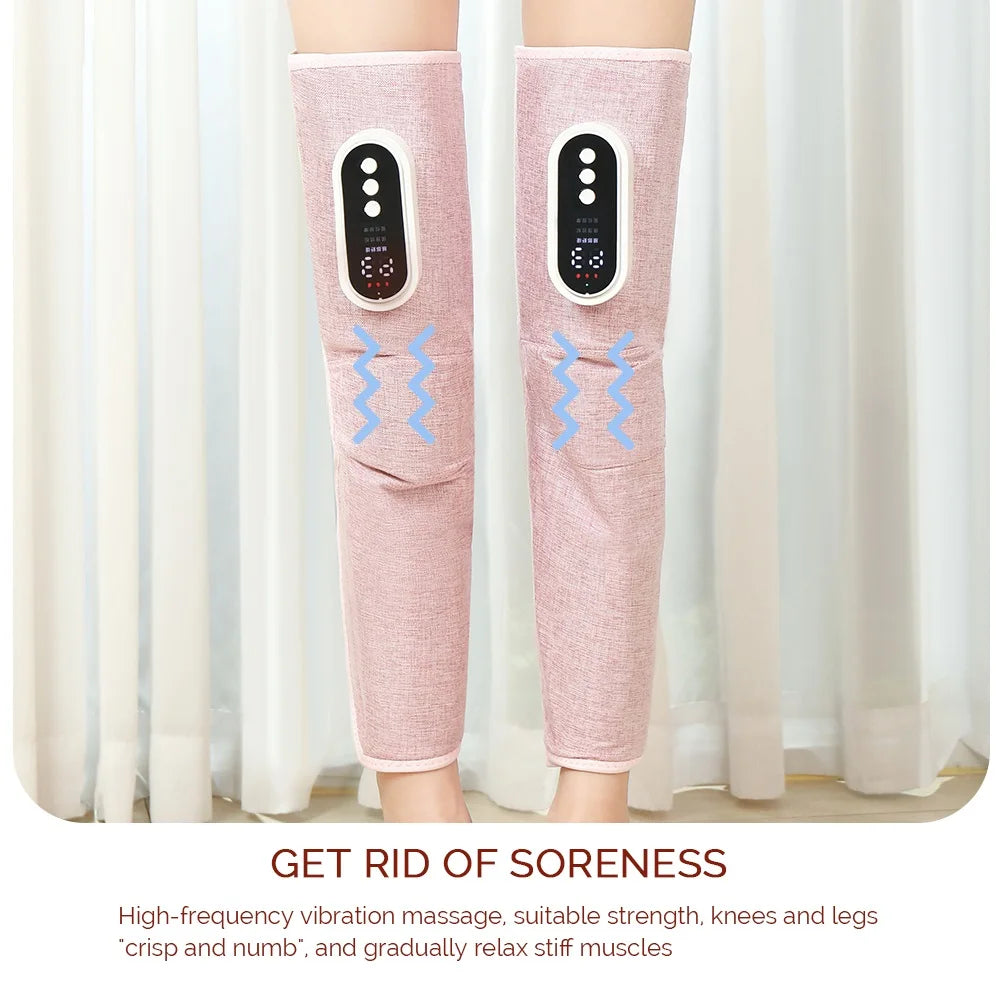 Foreverlily Leg Knee Massager 3 In 1 Vibration Air Pressure