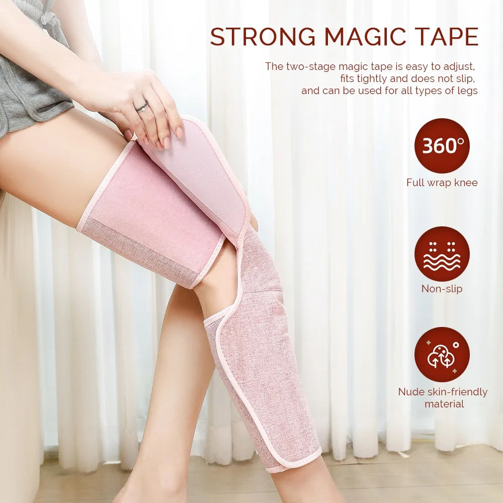 Foreverlily Leg Knee Massager 3 In 1 Vibration Air Pressure