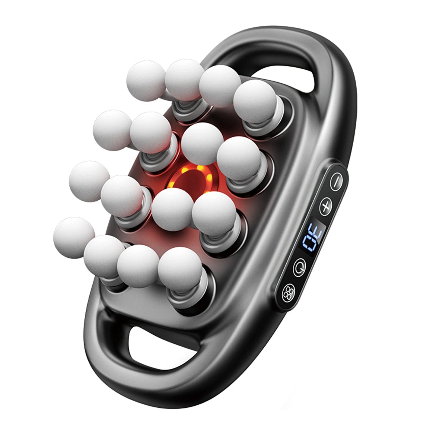 8/16 Head Deep Tissue Massage Gun with 30 Intensities Full Body Electric Muscle Massager for Back Shoulders Legs Ache Relie