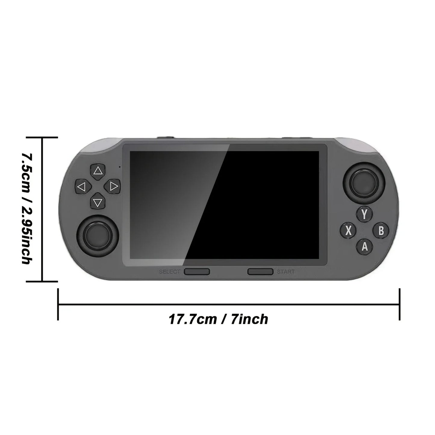 WUDS SF3000 Retro Handheld Game Controller With 64GB Bit High-Performance Processor, 4.5-Inch HD Screen,Long battery life