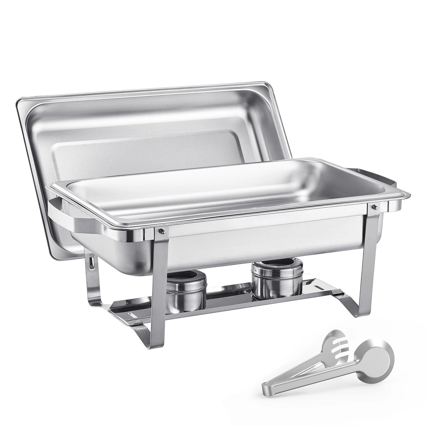 SucceBuy Chafing Dish Buffet Set Stainless Steel With Pans