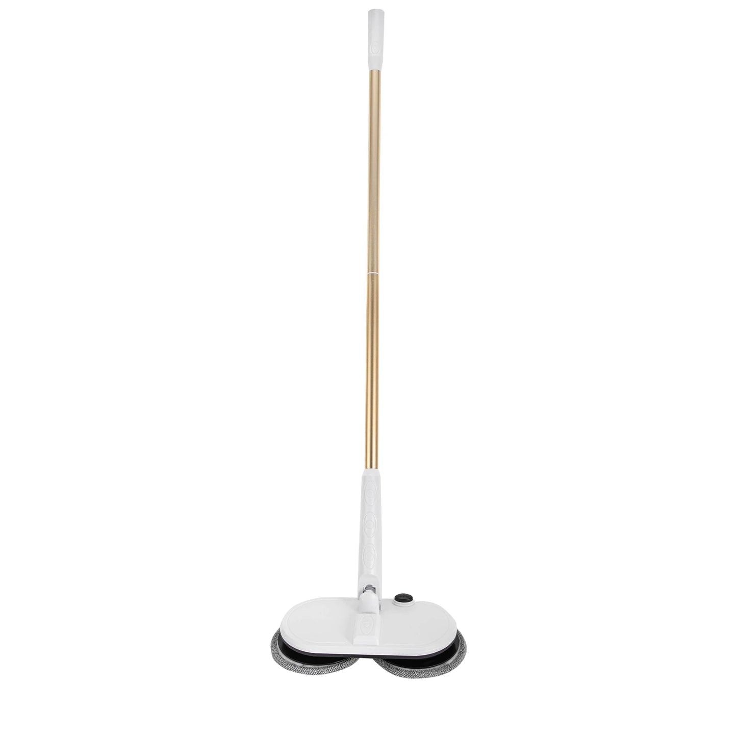 Cordless Spin Mop with Rechargeable Lithium Battery Adjustable Height with 4 Pads Use for Home Cleaning