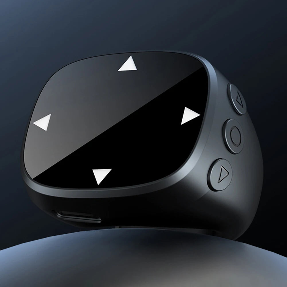 For Tiktok Fingertip Remote Scrolling Ring Wireless Bluetooth Remote Control Camera Shutter Selfie Video Controller for iPhone