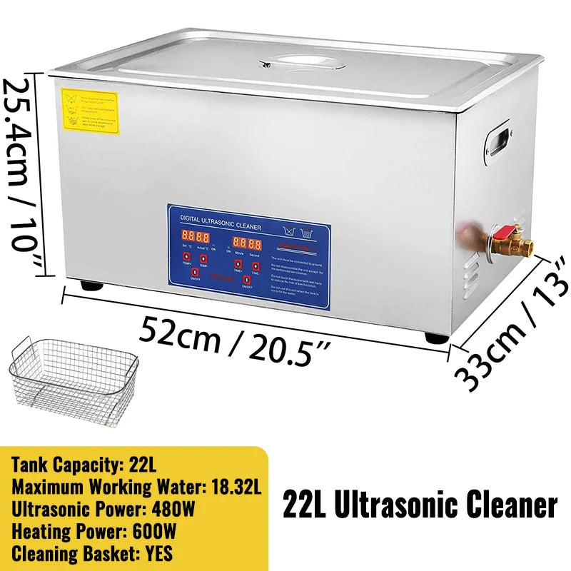 SucceBuy Ultrasonic Cleaner Portable Home Dishwashing Appliance