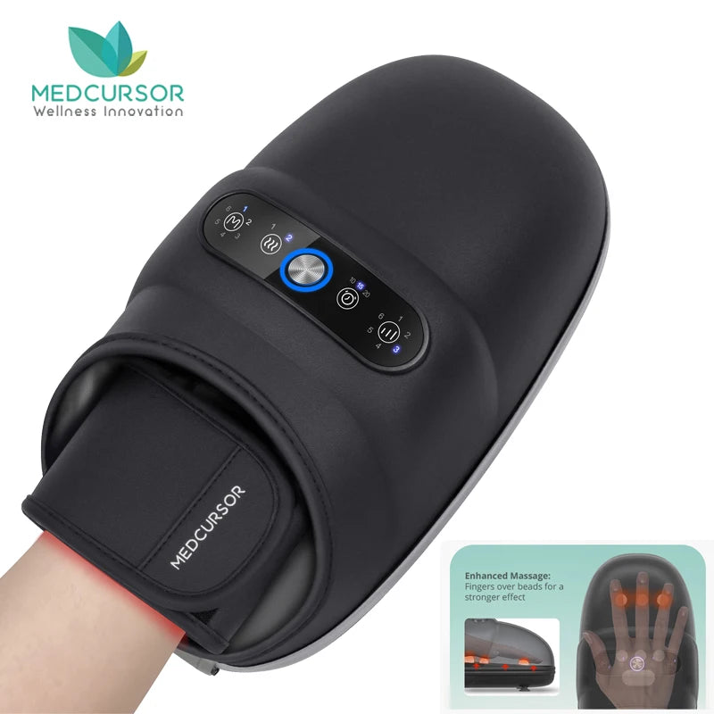 Medcursor Wireless Hand Massager With Air Compression Palm Acupoint