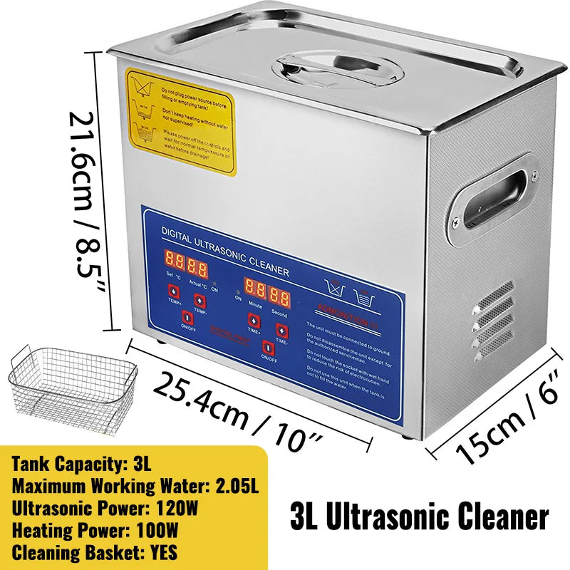 SucceBuy Ultrasonic Cleaner Portable Home Dishwashing Appliance