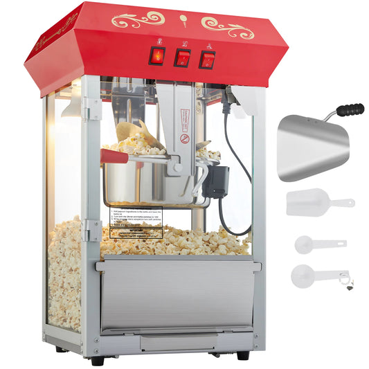 SucceBuy Automatic Electric Popcorn Maker for Commercial Use
