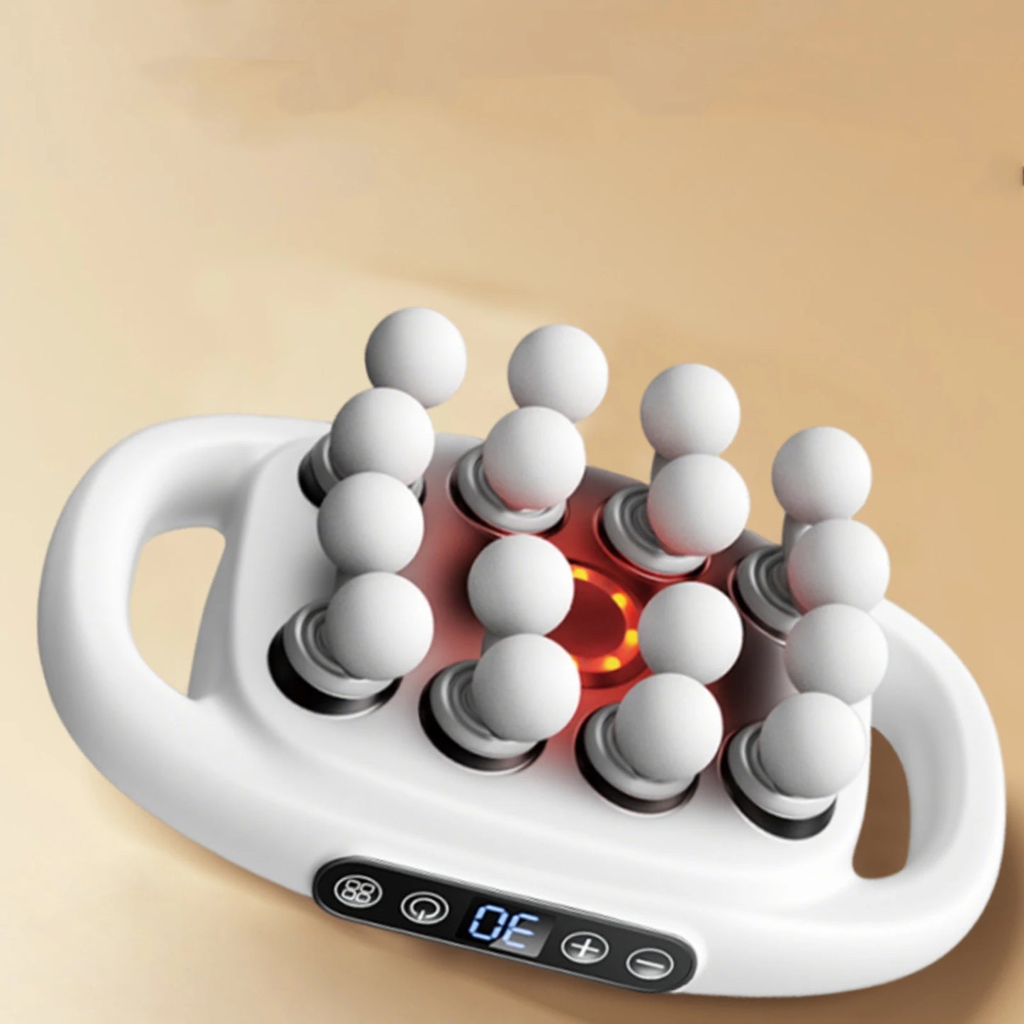 8/16 Head Deep Tissue Massage Gun with 30 Intensities Full Body Electric Muscle Massager for Back Shoulders Legs Ache Relie