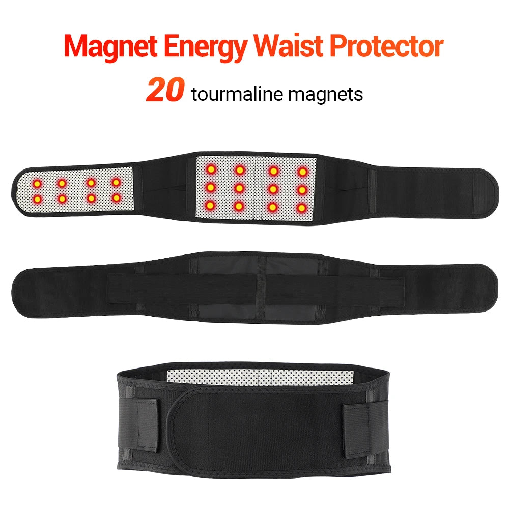 Adjustable Waist Tourmaline Self Heating Magnetic Therapy Back Waist Support 2026 Lumbar Brace Massage Band Health Care medical