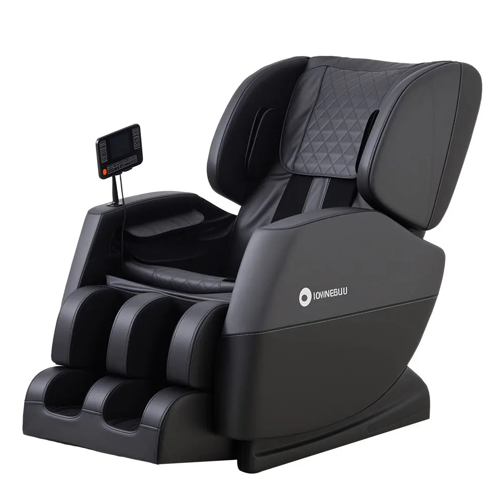 Full Body Zero Gravity Massage Chair, 10 Rollers Massage, Waist Heating, Lcd Touch Screen, 5.1-5.9 Ft, Male/Female Gift